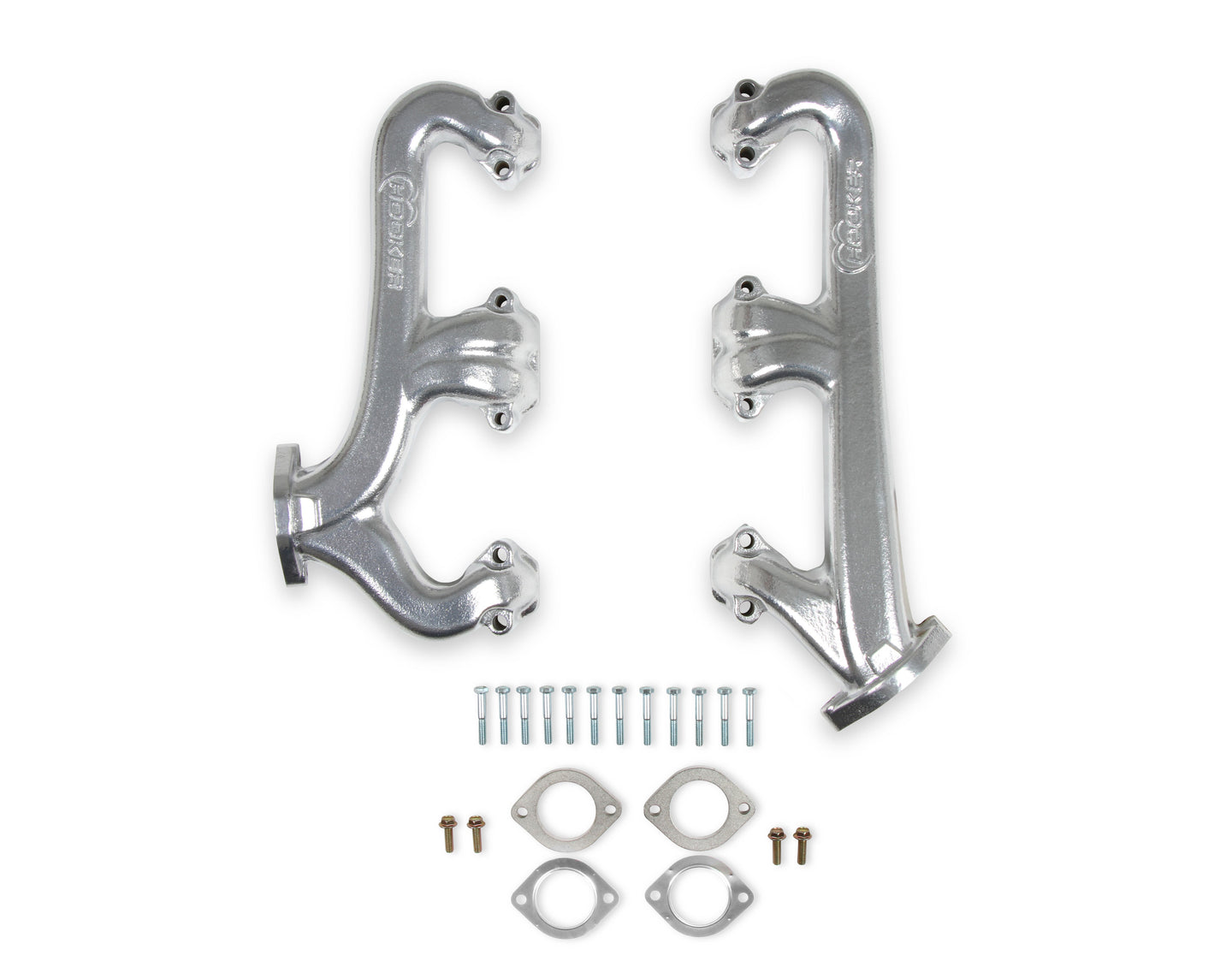 Hooker 8527-1Hkr Sbc Exh Manifold, D-Port, Silver - My Store