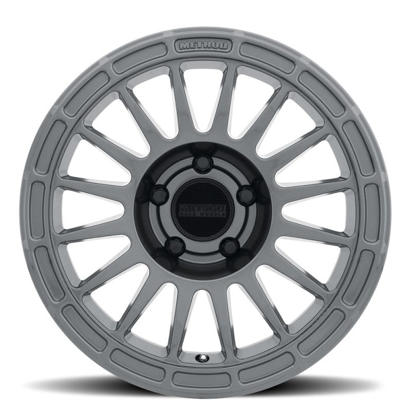 Method Mr314 17x7.5 +30mm Offset 5x108 63.4mm CB Gloss Titanium Wheel - Mammoth Racing -