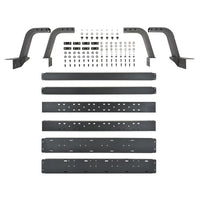 Westin 2021 Jeep Gladiator Overland Cargo Rack - Textured Black - Mammoth Racing -