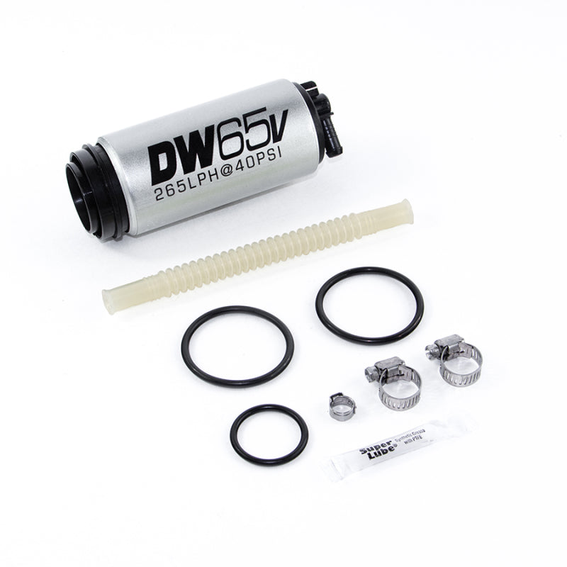 DeatschWerks DW65v Series 265 LPH Compact In-Tank Fuel Pump w/ VW/Audi 1.8T FWD Set Up Kit - Mammoth Racing -