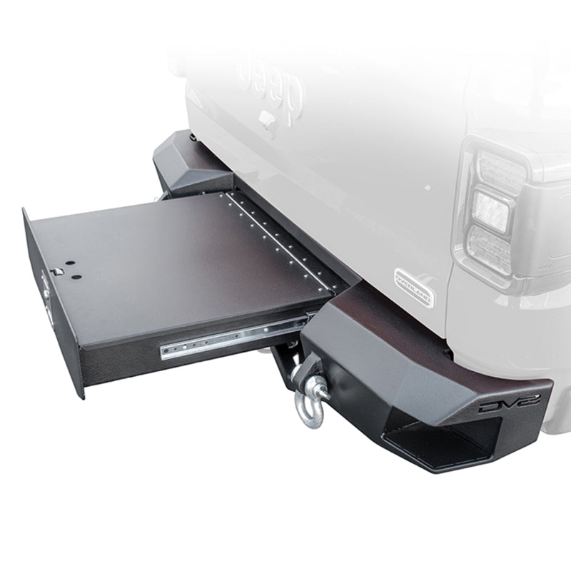 DV8 20-22 Jeep Gladiator Rear Bumper with Drawer - Mammoth Racing -