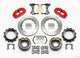 Wilwood Narrow Superlite 4R Rear P-Brk Kit 14.00in Red Strange Eng Floater 3.49in Offset - Mammoth Racing -