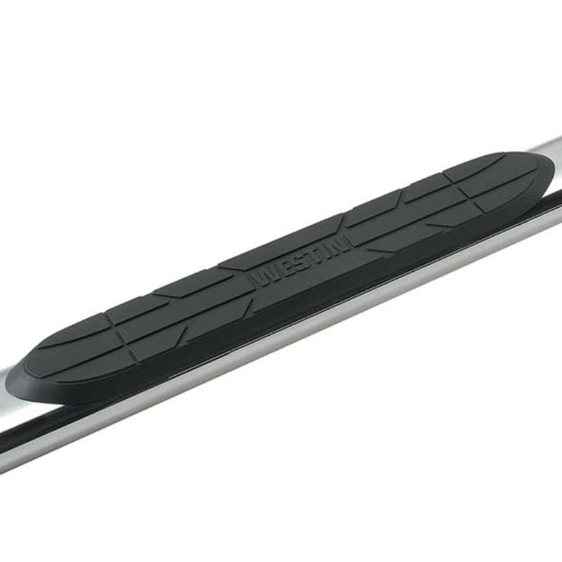 Westin Premier 4 Oval Nerf Step Bars 53 in - Stainless Steel - Mammoth Racing -