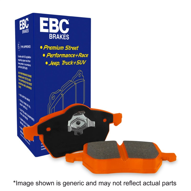 EBC 99-03 Aston Martin DB7 5.9 Orangestuff Front Brake Pads - My Store