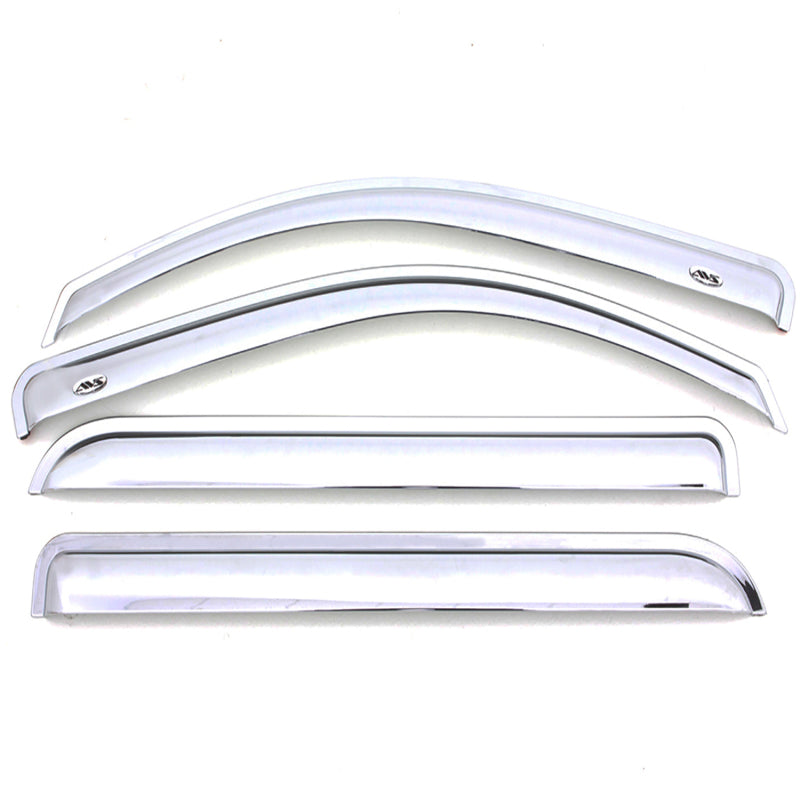 AVS 19-20 Ram 1500 Extended Pickup Ventvisor Side Window Deflector - 4pc - Chrome - Mammoth Racing -