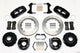 Wilwood Aero4 Rear P-Brake Kit 14.00in Mopar/Dana 2.36in Off w/Snap Ring Brng - Mammoth Racing -