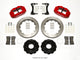 Wilwood Narrow Superlite 4R Front Hat Kit 12.88in Red 2007-Up Jeep Wrangler - My Store