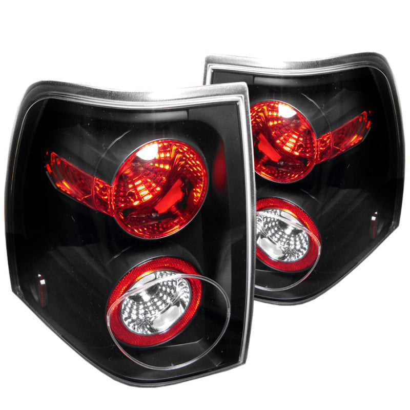 Spyder Ford Expedition 03-06 Euro Style Tail Lights Black ALT-YD-FE03-BK - Mammoth Racing -