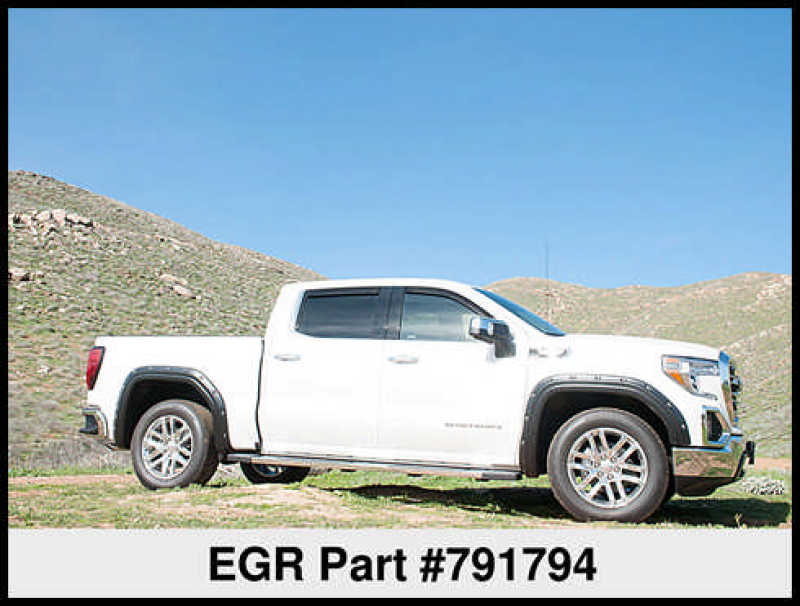 EGR 2019 GMC Sierra LD Bolt-On Look Fender Flares - Set (791794) - Mammoth Racing -