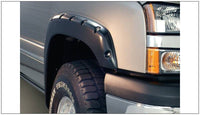 Bushwacker 21-22 Chevrolet Colorado 74in. Bed Fleetside FF Pocket Style Flares 4pc - Smooth Black - Mammoth Racing -