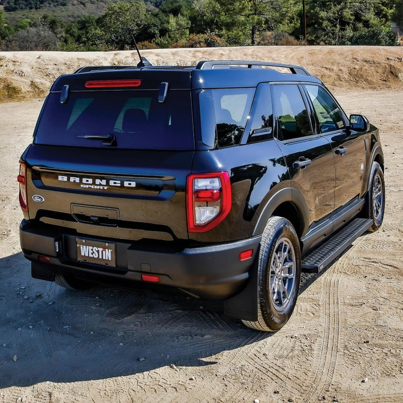 Westin Grate Steps Running Boards 68 in - Textured Black - Mammoth Racing -