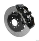 Wilwood Aero6 Front Hat Kit 14.00 Black 00-06 BMW M3 E46 w/ Lines - My Store