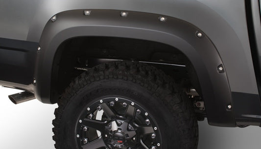 Bushwacker 15-18 GMC Canyon Fleetside Pocket Style Flares 2pc 61.7in Bed - Black - My Store