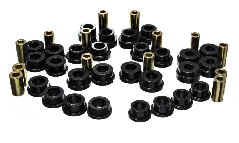 Energy Suspension 13 Scion FR-S / Subaru BRZ Black Front Control Arm Bushing Set - Mammoth Racing -