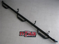 N-Fab Nerf Step 2017 Chevy-GMC 2500/3500 Crew Cab 8ft Bed - Gloss Black - Bed Access - DRW - 3in - Mammoth Racing -