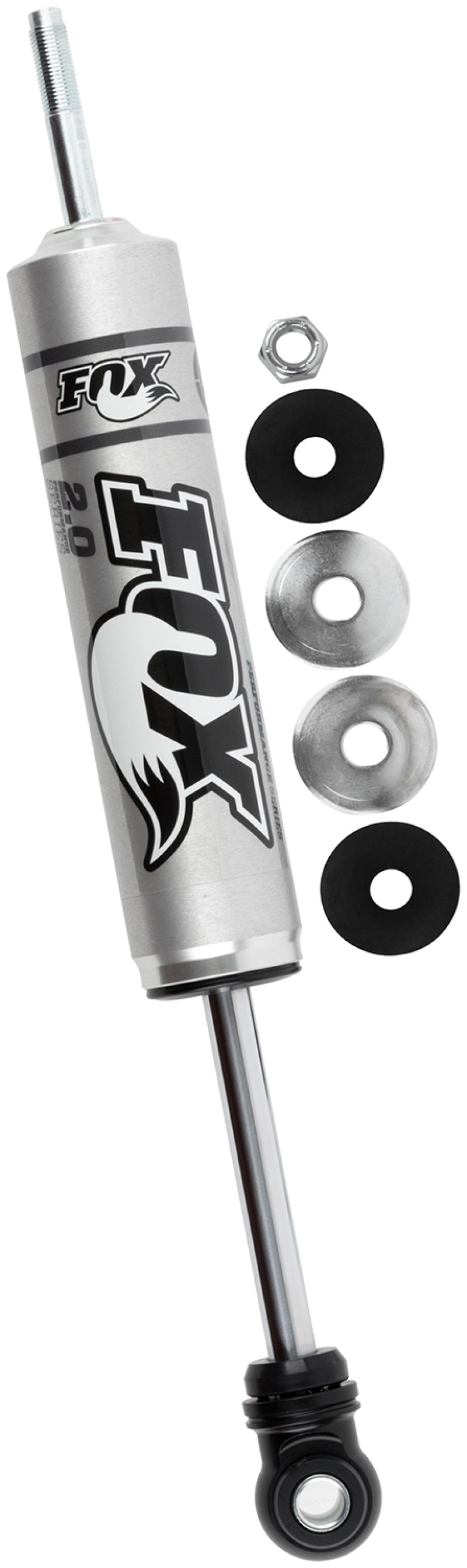 Fox 01-10 Chevy HD 2.0 Performance Series 5.1in. Smooth Body IFP Front Shock (Alum) / 0-1in. Lift - My Store