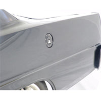 Ridetech 66-67 Chevy Nova Locking Gas Cap (Clear Anodized) - Mammoth Racing -