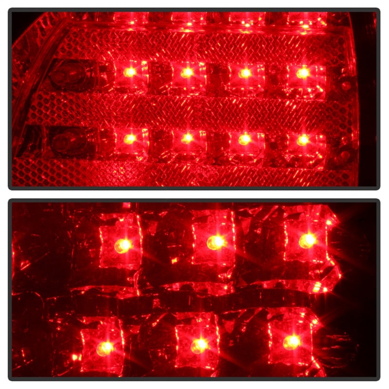 Spyder Lexus GS 300/400 98-05 LED Tail Lights Red Clear ALT-YD-LGS98-LED-RC - Mammoth Racing -