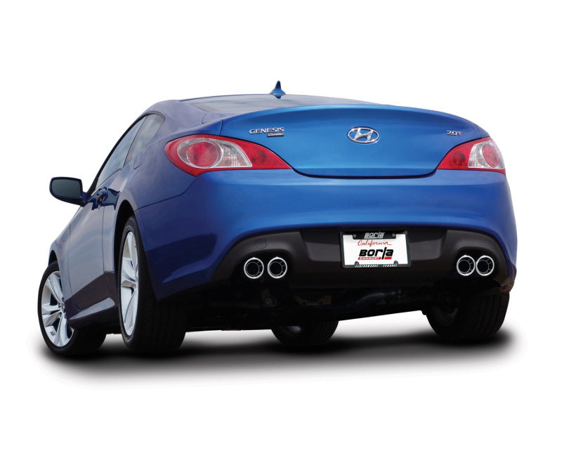 Borla 10-14 Genesis Coupe 2.0L Turbo ONLY AT/MT RWD 2DR Catback Exhaust - My Store