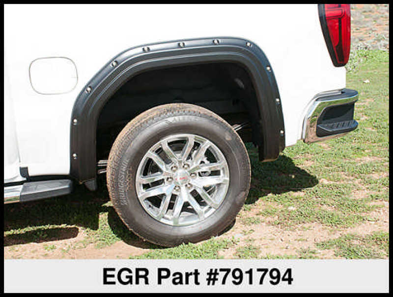 EGR 2019 GMC Sierra LD Bolt-On Look Fender Flares - Set (791794) - Mammoth Racing -