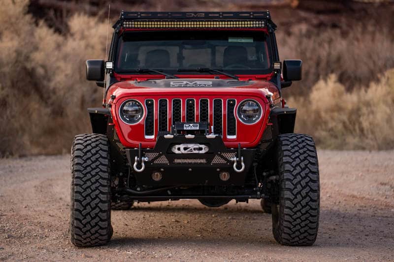 DV8 Offroad 18-22 Jeep JL & 2020-22 JT Front Modular Bumper - Mammoth Racing -