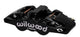 Wilwood Caliper-Aero4 - Black 1.12/1.12in Pistons 0.81in Disc - Mammoth Racing -