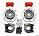 Wilwood Forged Dynalite P/S P-B Kit Drilled-Red Chevy 12 Bolt w/ C-Clips - My Store
