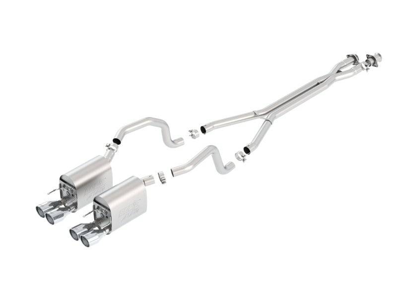 Borla 09-11 Chevrolet Corvette 6.2L V8 Aggressive ATAK Catback Exhaust - Mammoth Racing -