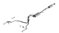 Borla F-150 2021 3.3L CC SB EC STB XL/XLT/Lariat/KR/Plnm/LTD 3/2.25 SRE Cat-Back ATAK Chrome Tips - My Store