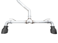 AWE 2022 VW GTI MK8  Track Edition Exhaust - Diamond Black Tips - Mammoth Racing -