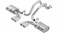 Borla 97-04 Chevrolet Corvette 5.7L 8cyl Touring SS Catback Exhaust - Mammoth Racing -