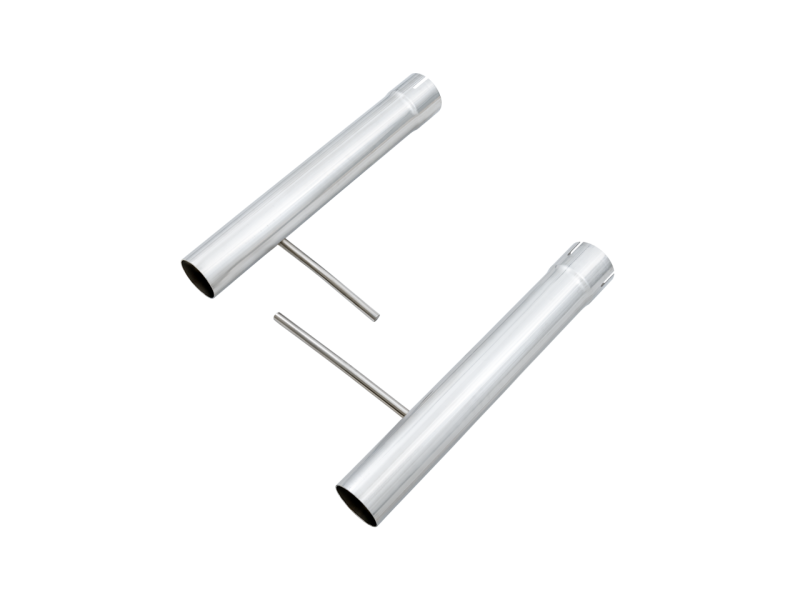AWE Tuning 18-21 Volkswagen Jetta GLI Mk7 Track Exhaust - Chrome Silver Tips (Fits High-Flow DP) - Mammoth Racing -