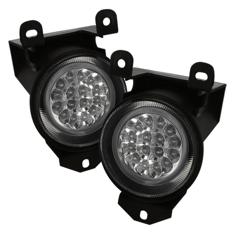 Spyder GMC Yukon Denali 99-06 (Not Fit XL/SLT) LED Fog Lights w/Switch Clear FL-LED-GD99-C - Mammoth Racing -