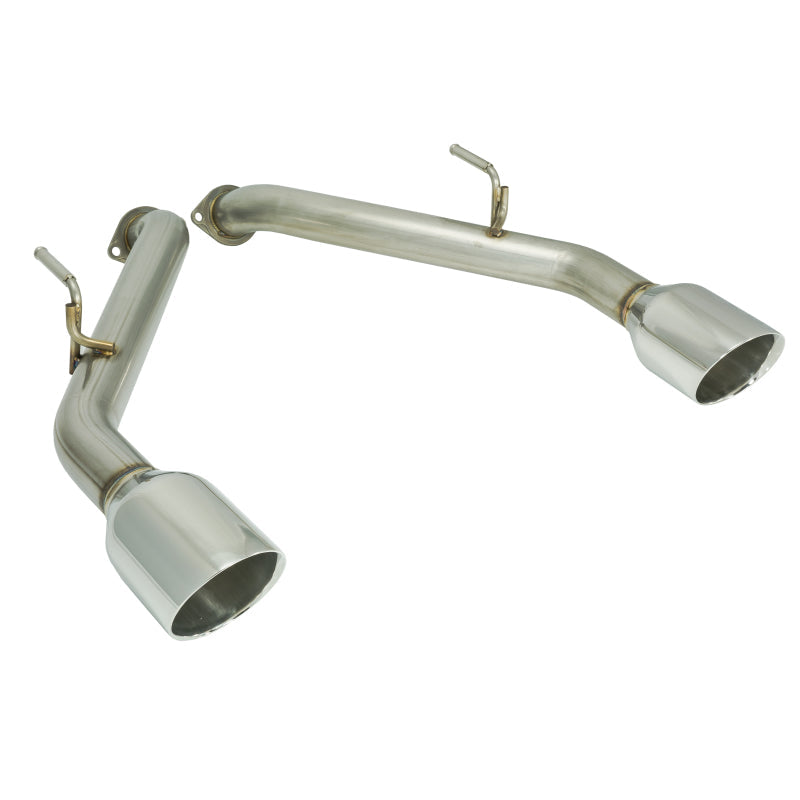 Remark 2014+ Infiniti Q50 Axle Back Exhaust w/Stainless Steel Double Wall Tip - My Store