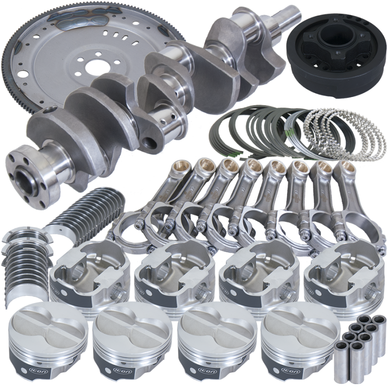 Eagle Ford 302 Balanced Street & Strip Rotating Assembly Kit 3.400in Stroke - Mammoth Racing -