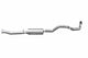 Gibson 89-94 Ford Ranger STX 2.3l 2.5in Cat-Back Single Exhaust - Stainless - Mammoth Racing -