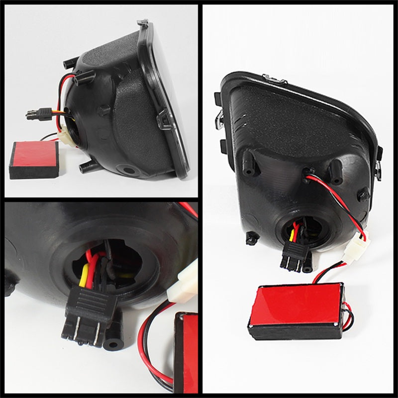 Xtune Hummer H3 06-08 LED Corner Lights Clear CCL-CL-HH306-LED-C - Mammoth Racing -