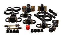 Energy Suspension 94-98 Ford Mustang Black Hyper-flex Master Bushing Set - Mammoth Racing -