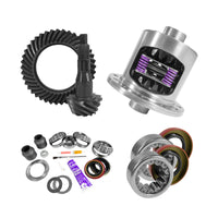 Yukon 9.75in Ford 3.73 Rear Ring & Pinion Install Kit 34 Spline Positraction 2.99in Axle Bearing - My Store