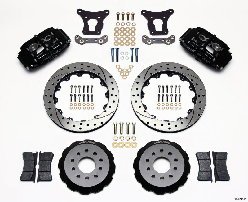 Wilwood Bnsl6 Front Kit 12.88in Drilled 93-97 Camaro/Firebird - My Store