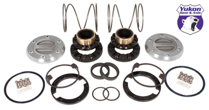 Yukon Gear Hardcore Locking Hub Set For GM 8.5in Front & Dana 44 / 19 Spline - My Store