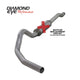 Diamond Eye KIT 4in CB MFLR RPLCMENT PIPE SGL AL: 03-07 FORD 6.0L F250/F350 - Mammoth Racing -