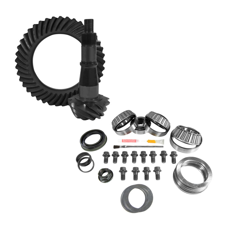 Yukon 9.5in GM 4.56 Rear Ring & Pinion Install Kit Axle Bearings and Seals - My Store
