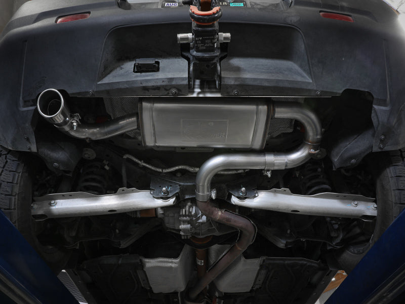aFe Ford Bronco Sport 21-22 L3-1.5L (t)/L4-2.0L (t) Vulcan Axle-Back Exhaust System- Black Tips - Mammoth Racing -