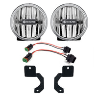 KC HiLiTES 18-23 Jeep Jl/jt 4in. Gravity G4 LED Light 10w Sae/ece Clear Fog Beam (Pair Pack System) - Mammoth Racing -