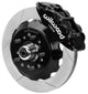 Wilwood 70-81 FBody/75-79 A&XBody Fnsl6r Frt Brk Kit 12.88in Rtr Blk Caliper Use w/ Pro Drop Spindle - My Store