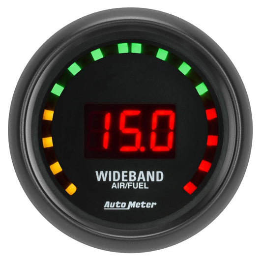 Autometer Z-Series 2-1/16in. 10:1-17:1 AFR Digital Street Air/Fuel Ratio Gauge - My Store
