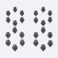 Ford Racing M14 x 1.5 Black Lug Nut - Set of 24 - Mammoth Racing -