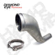 Diamond Eye KIT 4in DWNP HX40 TURBO-DIRECT FLANGE W/ V-Band CLAMP AL DODGE 94-02 - Mammoth Racing -