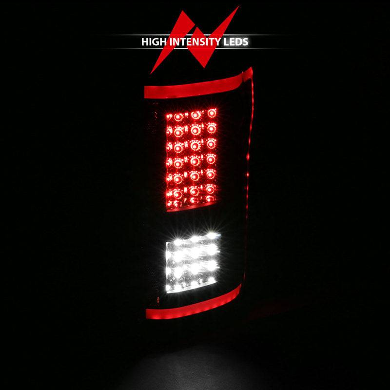 ANZO 15-17 Ford F-150 LED Taillights - Smoke - My Store